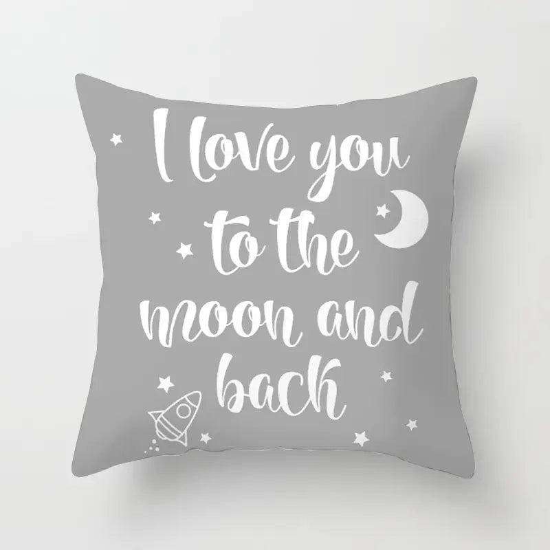 Star Moon Cartoon Pillowcase