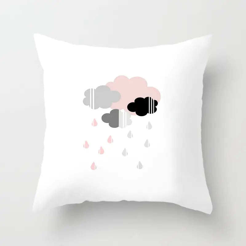 Star Moon Cartoon Pillowcase