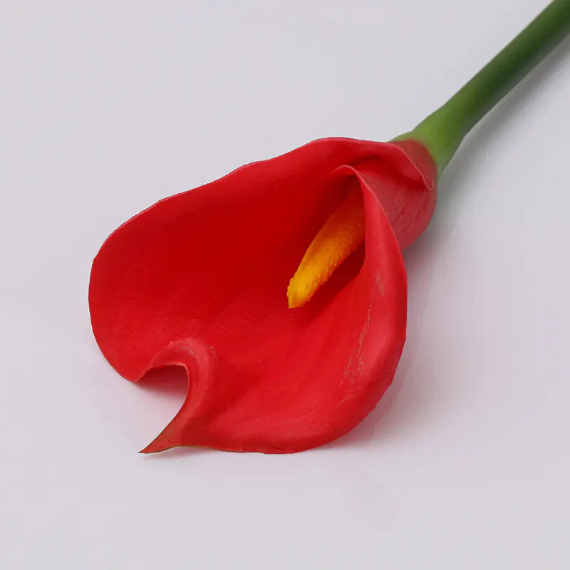 Large PU Calla Lily Decoration with Realistic Touch
