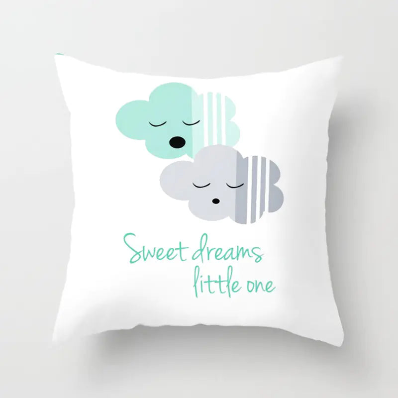 Star Moon Cartoon Pillowcase