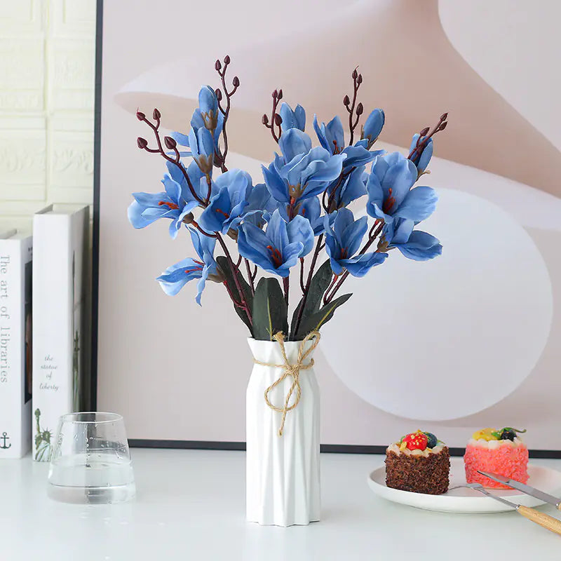 Decorative Faux Flowers for Dining Room and Bedroom