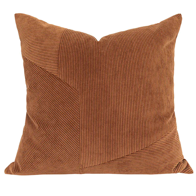 Modern Irregular Spliced Pillowcases for Hotels