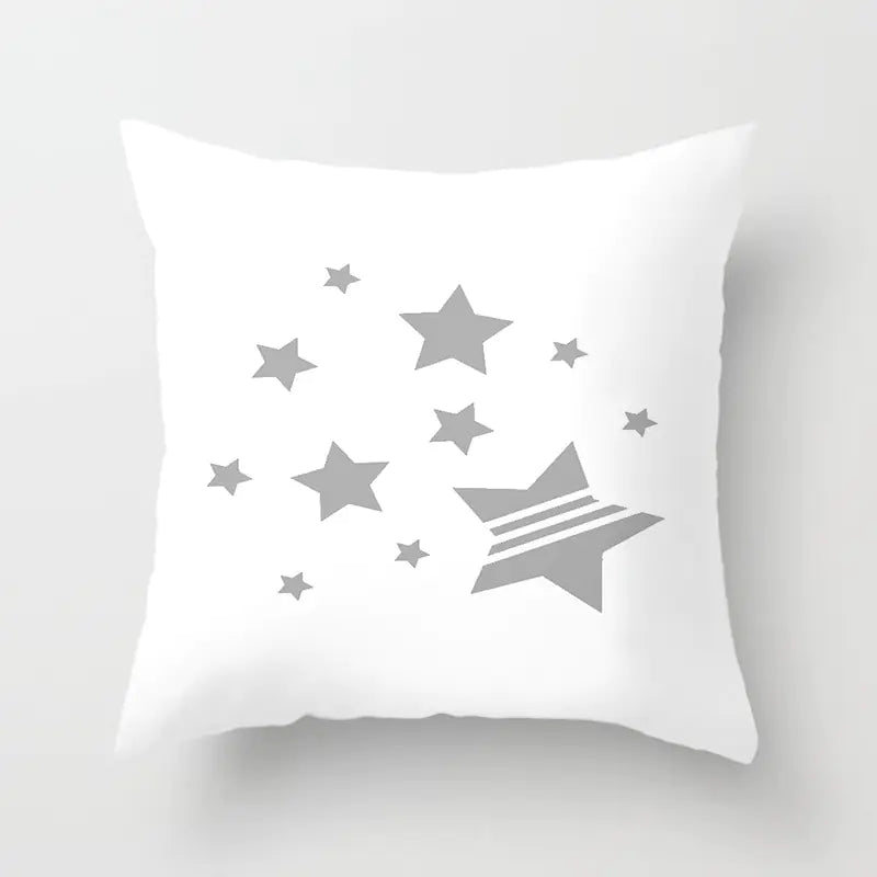 Star Moon Cartoon Pillowcase