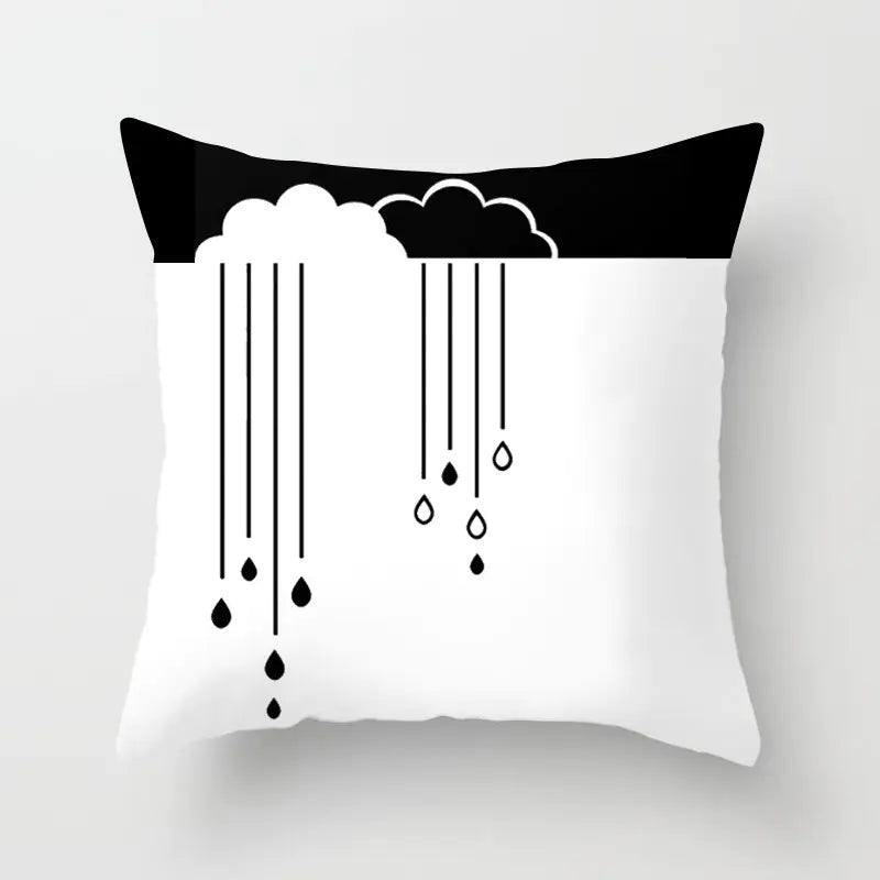 Star Moon Cartoon Pillowcase