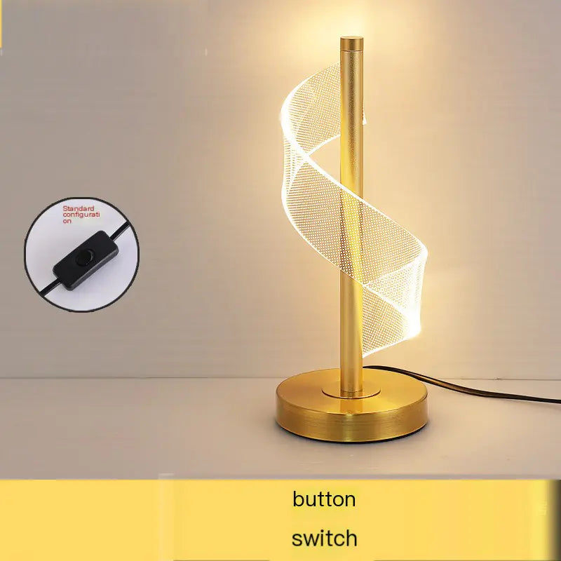Modern Minimalist Acrylic LED Table Lamp for Home