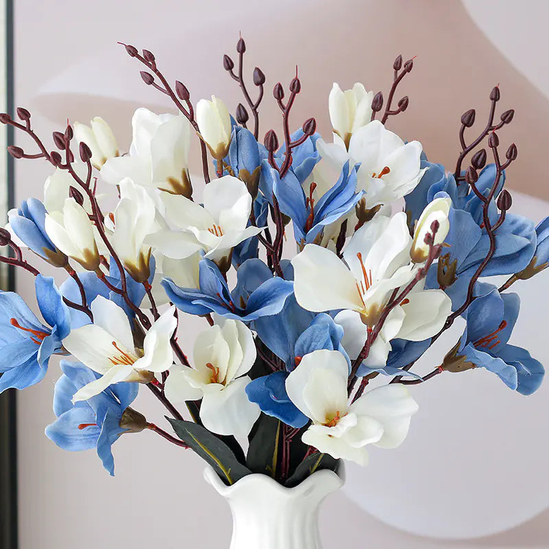 Decorative Faux Flowers for Dining Room and Bedroom