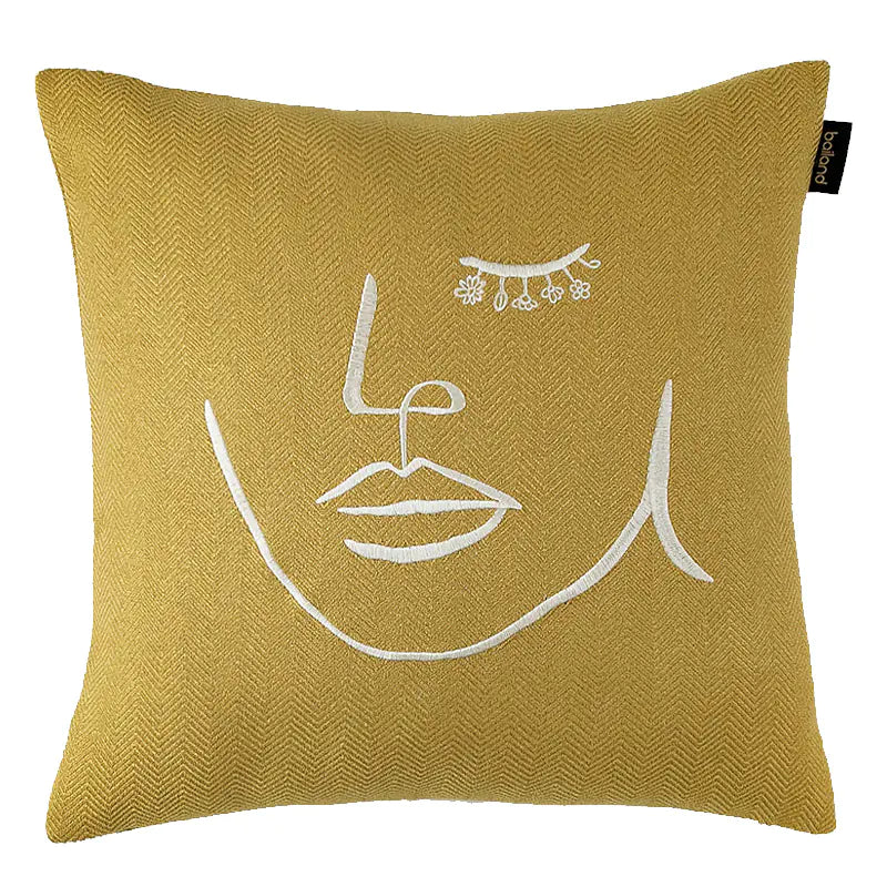 Pillow Sofa Cushion with Back Support and Core Fill