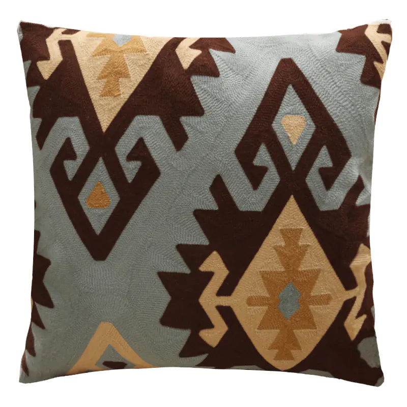 Embroidered Cotton Pillowcase