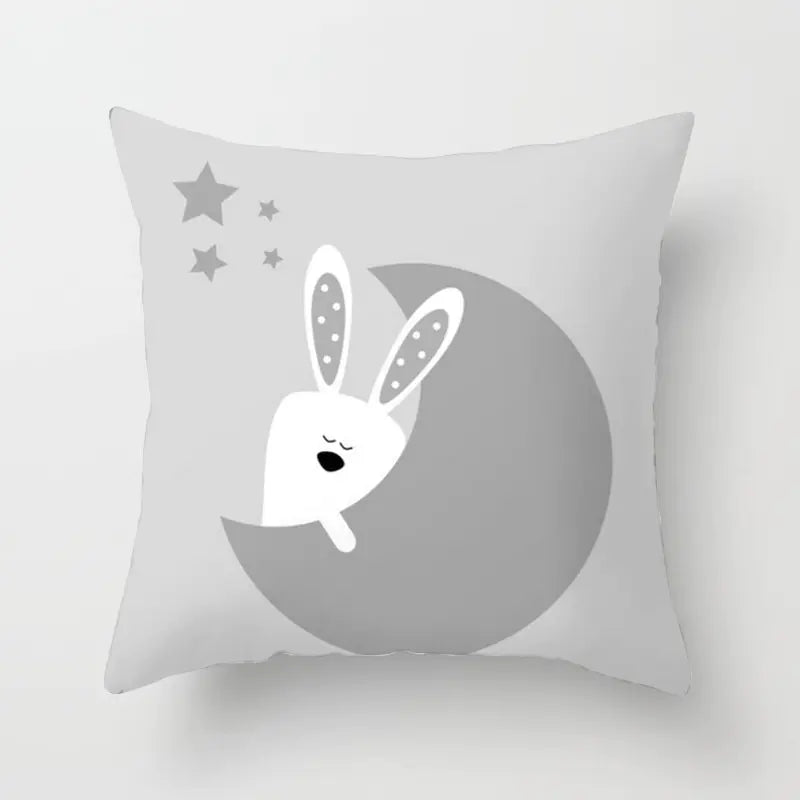 Star Moon Cartoon Pillowcase