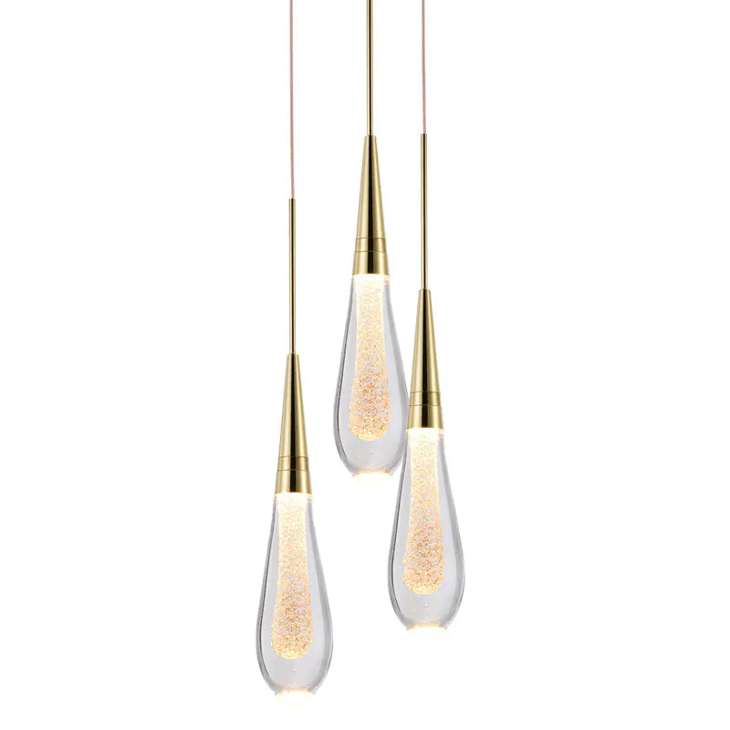 Postmodern Crystal Pendant Light for Dining & Bedroom