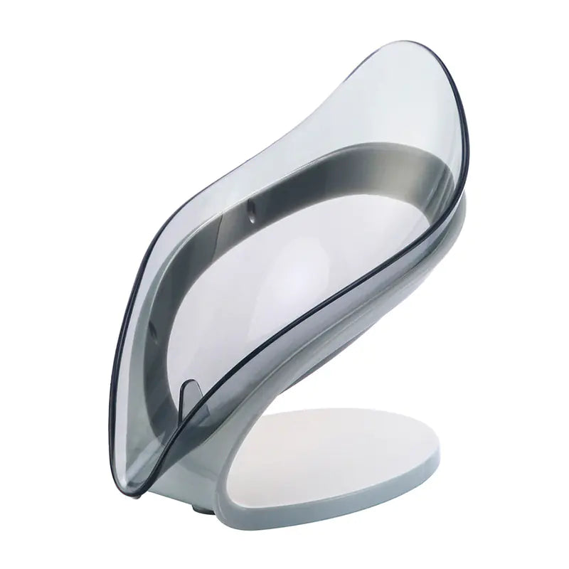 Leaf Soap Holder with Suction Cup for Bathroom Use