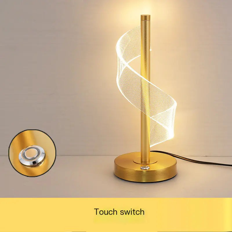 Modern Minimalist Acrylic LED Table Lamp for Home
