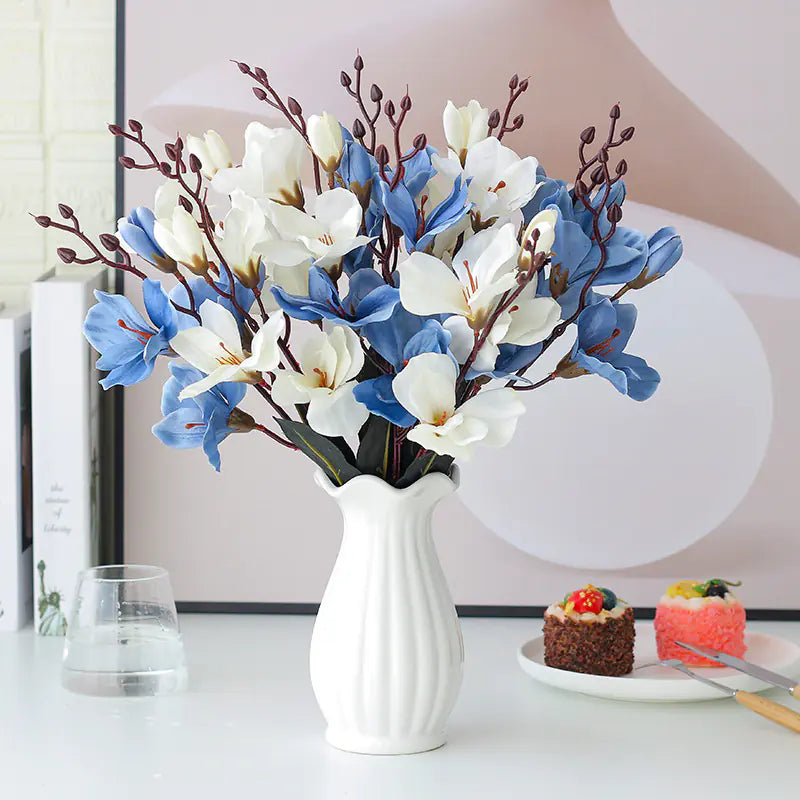 Decorative Faux Flowers for Dining Room and Bedroom