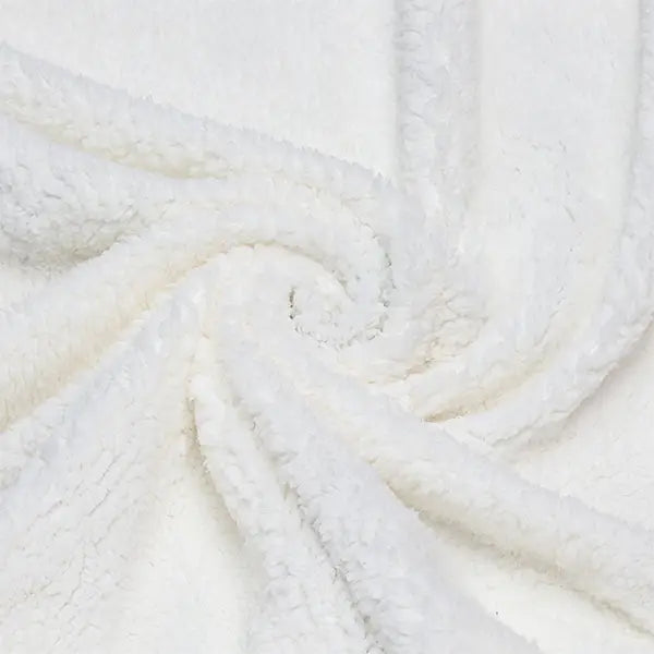 Cat Pattern Sherpa Throw Blanket for Bed (1 Piece)