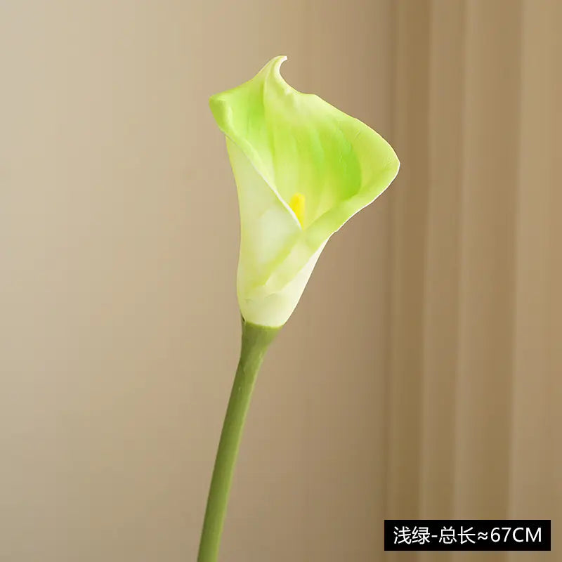 Large PU Calla Lily Decoration with Realistic Touch