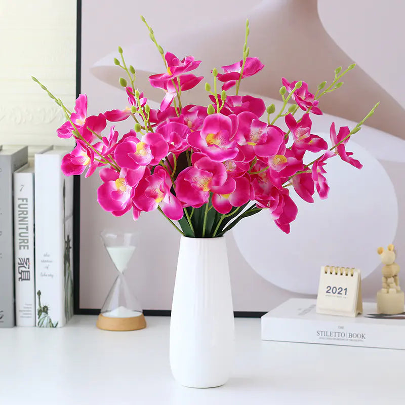 Decorative Faux Flowers for Dining Room and Bedroom