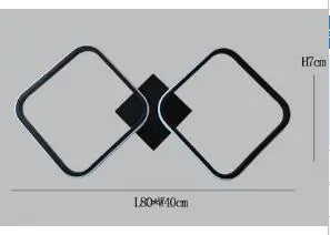 LED Chandelier Modern Corridor Light (One Piece)