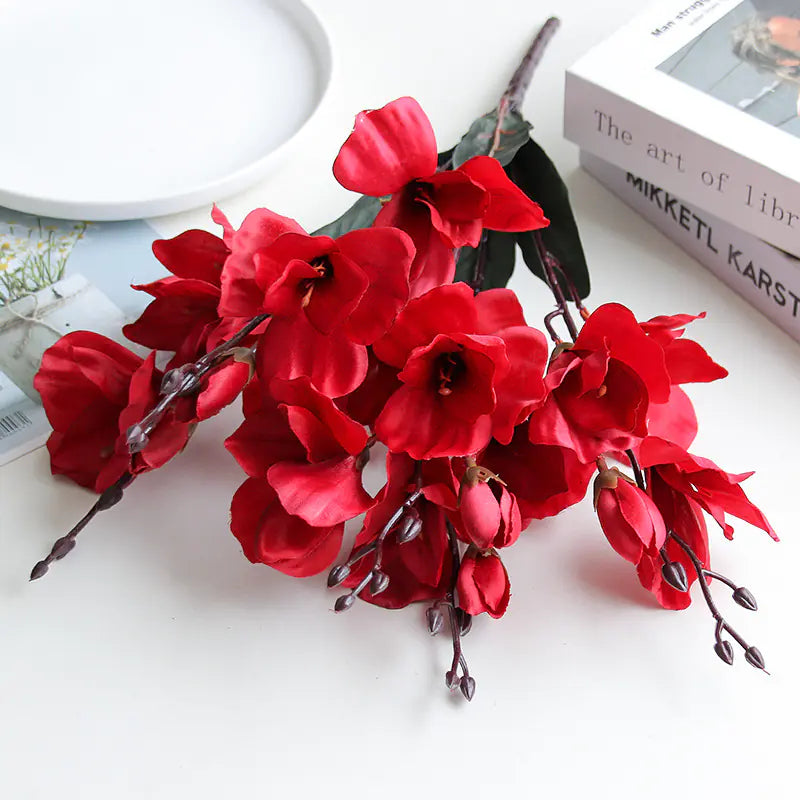 Decorative Faux Flowers for Dining Room and Bedroom