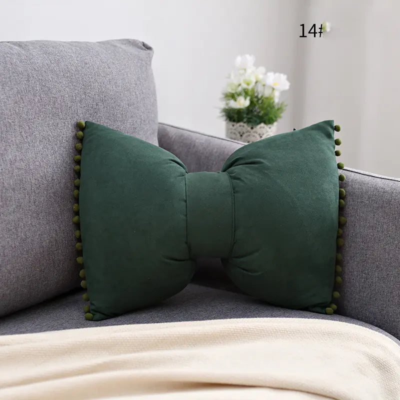 Bow Knot Pillow - Lovely Princess Cushion for Support