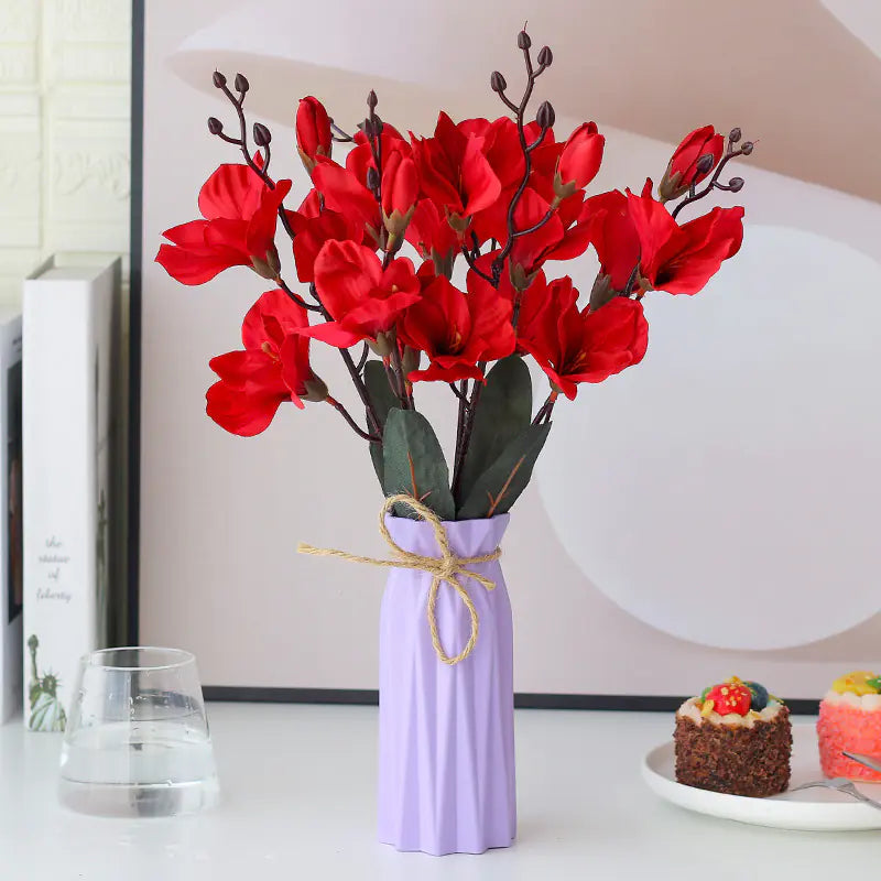 Decorative Faux Flowers for Dining Room and Bedroom
