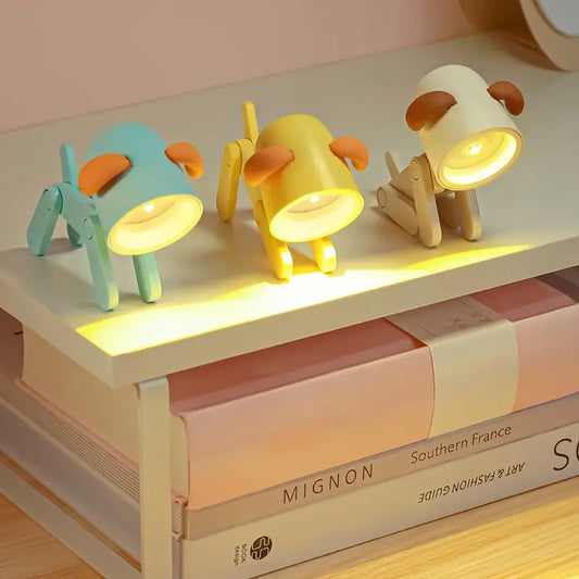 Cute Cartoon Pet LED Night Light for Desk Decoration