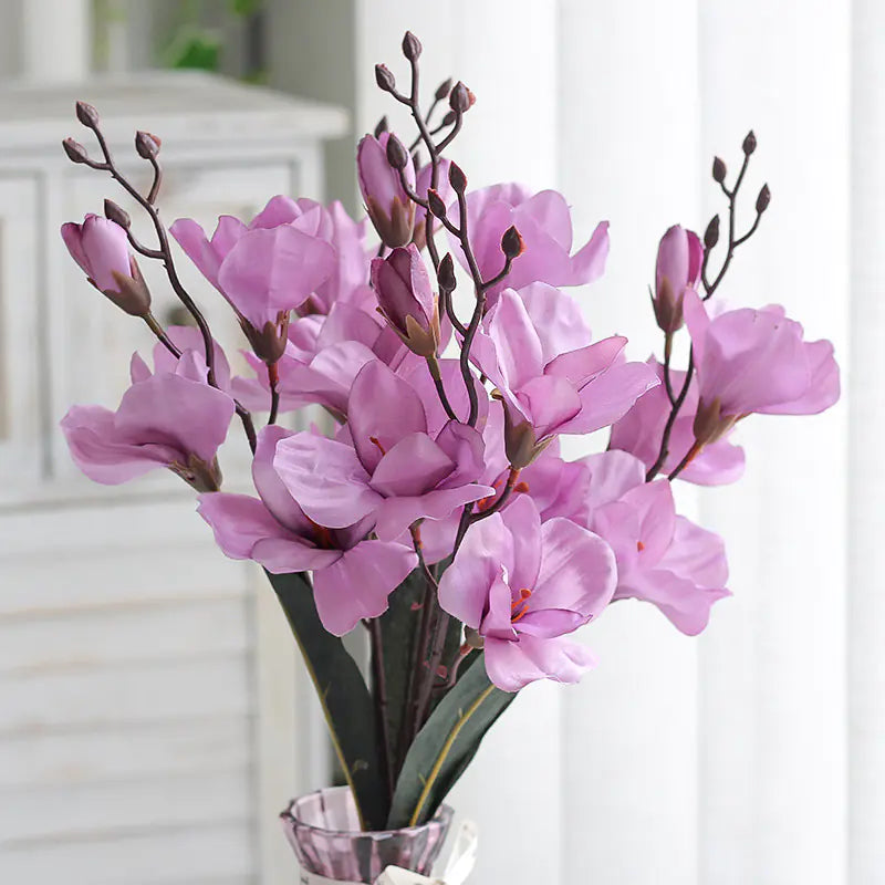 Decorative Faux Flowers for Dining Room and Bedroom